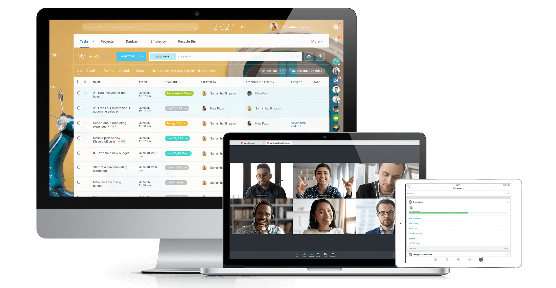Bitrix24 - Yalo Media Bitrix24 لإدارة علاقات العملاء